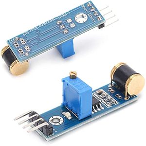 Aismartlink 4ピン801S振動衝撃センサーモジュール調整可能感度信号出力ボードDC 3-5V動作電圧 - Product Image 4
