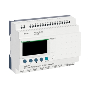 New Original SR3B261B for Schneider Zelio Logic <strong>Modul</strong> Plc Controller Vfd Motor Driver AC24V 16 <strong>Inputs</strong> 10 <strong>Relay</strong> <strong>Outputs</strong> with - Product Image 1