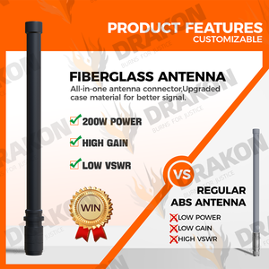 0-6GHz Anti-Drone/FPV sợi thủy tinh Omni Antenna cảnh sát baton-hình Drone Jammer với RF cáp cho máy bay không người lái và cảnh sát sử dụng - Product Image 3