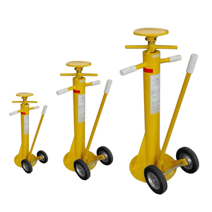 10ton tĩnh tải công suất thép Trailer ổn định jack 18ton nâng Công suất container Trailer đường Bộ sản phẩm - Product Image 1