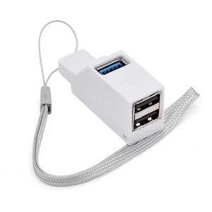 便携式3合1 USB 3.0集线器，适用于笔记本电脑适配器电脑USB 2.0充电集线器3端口笔记本电脑分离器，适用于戴尔配件 - Product Image 2