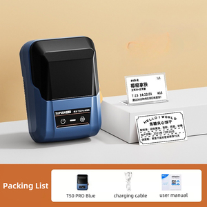 Yinzam T50 Pro Thermal <strong>Printer</strong>, Inkless Label Maker APP BT Control Portable Barcode Scannable <strong>QR</strong> Code Sticker Tag <strong>Printer</strong> - Product Image 2