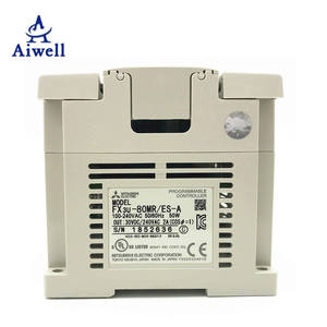 Plc <span class=keywords><strong>fx</strong></span> 3u 80m melsec סדרת fx3u 80mr i/o מודולים Fx3u-80mr es-