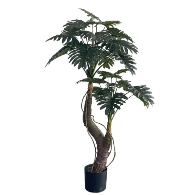 Indoor Home Verschiedene 150cm New Style Produkt Lebensechte Indoor Outdoor Tropical Philodendron Schott Tree Künstliche Pflanzen