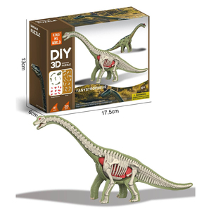 NEW <strong>Type</strong> of Skeleton DIY 3D Puzzle Plastic Dinosaur Educational Toy Kit <strong>Kids</strong> Assembly <strong>Game</strong> Tyrannosaurus Rex Deconstructing Toy - Product Image 4