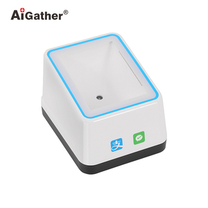 Escáner de código de barras con altavoz de voz de Caja de pago de código QR 2D con código QR para Alipay Wechat 2017