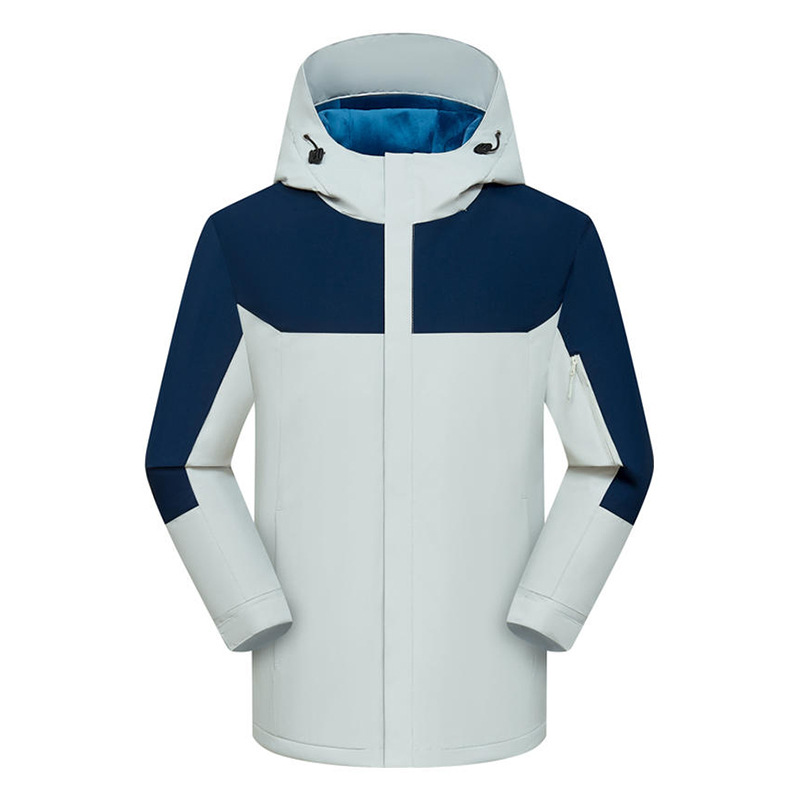 Blanc ivoire mélangé avec du bleu marine