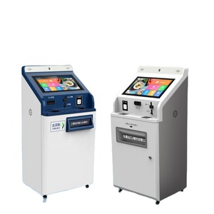 Máquina dispensadora de boletos con pantalla táctil de quiosco de sistema de colas automático de hospital con sistema de gestión de colas de pantalla Led - Product Image 1