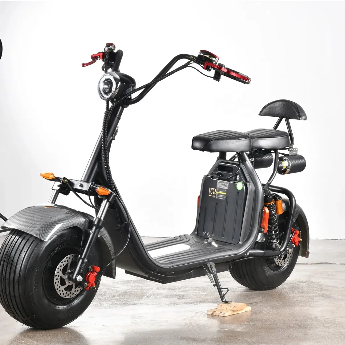 Schlussverkauf Erwachsenen-Drei-Rad-Fadrad Lithium-Akku 20ah Scooter Citycoco Elektroroller günstiges Mini-Citycoco, E-Scooter