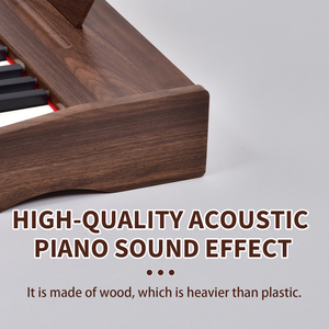 Keird Gỗ Đồ Chơi <span class=keywords><strong>Mini</strong></span> Đàn Piano 37 Phím Bằng Gỗ Bàn Phím Điện Tử Trẻ Em Đầu Giáo Dục Nhạc Cụ Bàn Phím Cho Trẻ Em - Product Image 3