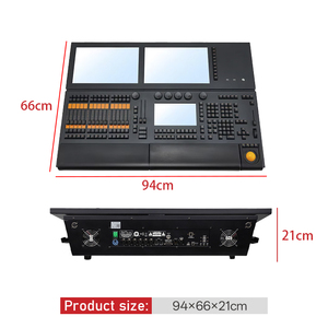 Professionele Ma-Verlichtingsconsole Met 3D-podiumsimulatie Multi-<span class=keywords><strong>Dmx</strong></span>-Protocollen & Rdm Compatibel Met Ma1/Ma2 Voor Podiumlichtshow - Product Image 3