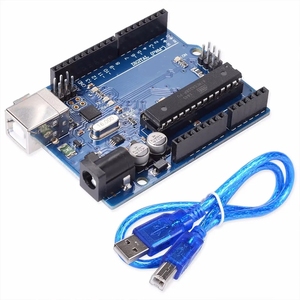 High Quality <strong>UNO</strong> R3 DIP Development Board ATmega328P ATEGA16U2 AVR With USB Cable Diy Starter Kit for <strong>Arduino</strong>