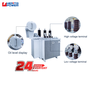 Industrial Grade 100kVA Oil-Cooled Power <strong>Transformer</strong> for High Voltage Networks Multiple <strong>Input</strong> &amp; <strong>Output</strong> Voltages - Product Image 4