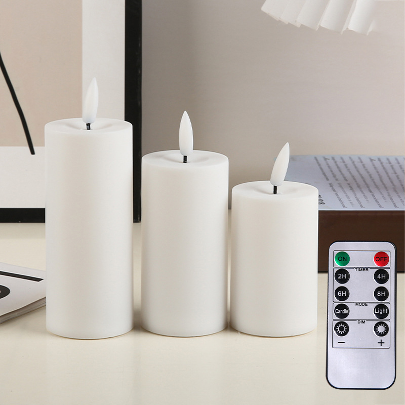 Blanc avec télécommande