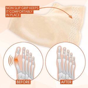 Kaymaz kavrama Bunion çorap ile kabartma ortopedik çorap ped kol atel jel koruma tutucu - Product Image 6