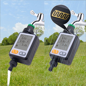 Jiuyi New Intelligent Irrigation <strong>Timer</strong> <strong>Controller</strong> with Rain <strong>Sensor</strong> LCD Screen Fully Automatic Garden Watering Drip Irrigation
