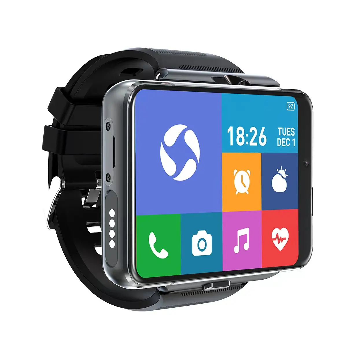 SM100 2.88 inch Big Screen 4G Smart Watch Android 9.0 OS 4GB 64GB Heart Rate Monitor WIFI GPS 2300mAh Sports Smartwatch Phone