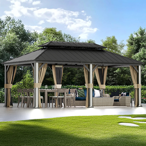 More <strong>New</strong> <strong>Style</strong> Hardtop <strong>Gazebo</strong> 12' X 20' Reinforced Base of Patio <strong>Gazebo</strong> with Expansion Bolts <strong>Gazebos</strong> - Product Image 1