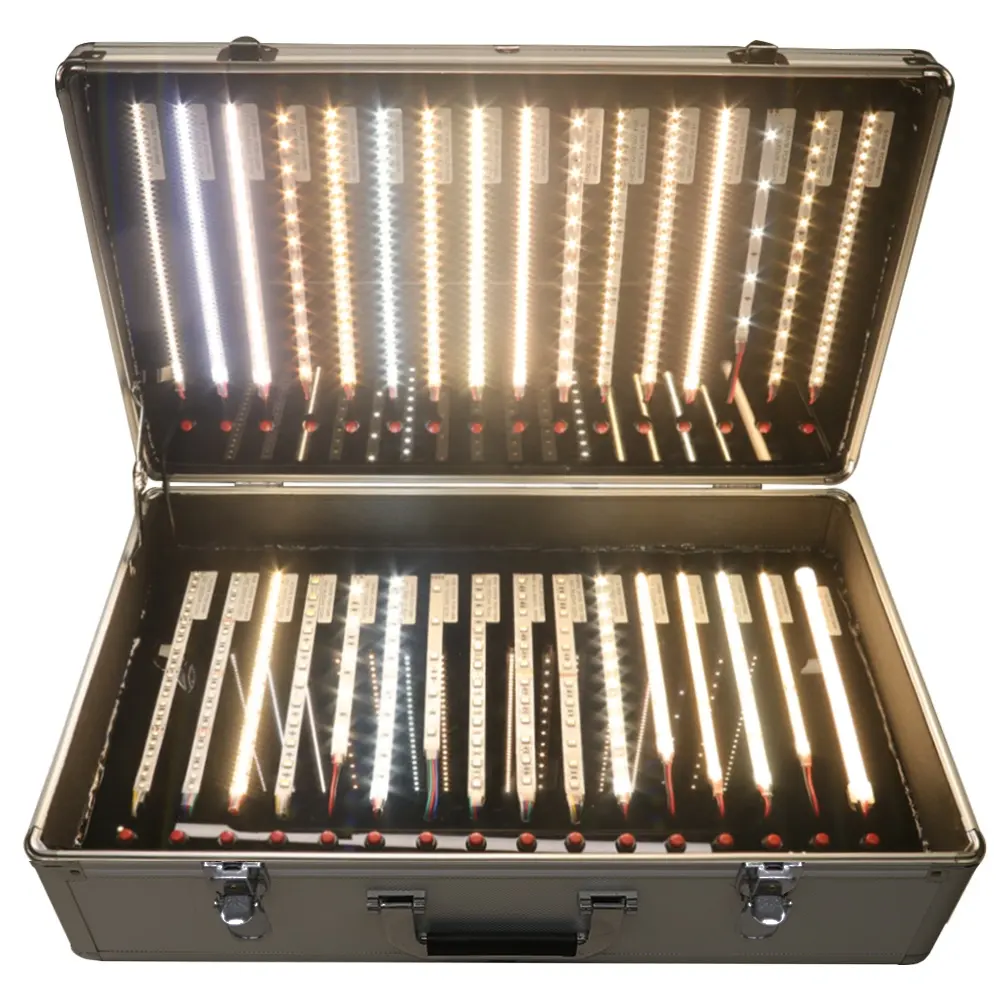 Boîte d'échantillon de bande lumineuse à LED SMD 2835, accessoire surdimensionné Flexible, rvb, 12V/24V, 5050, 3528, 2110