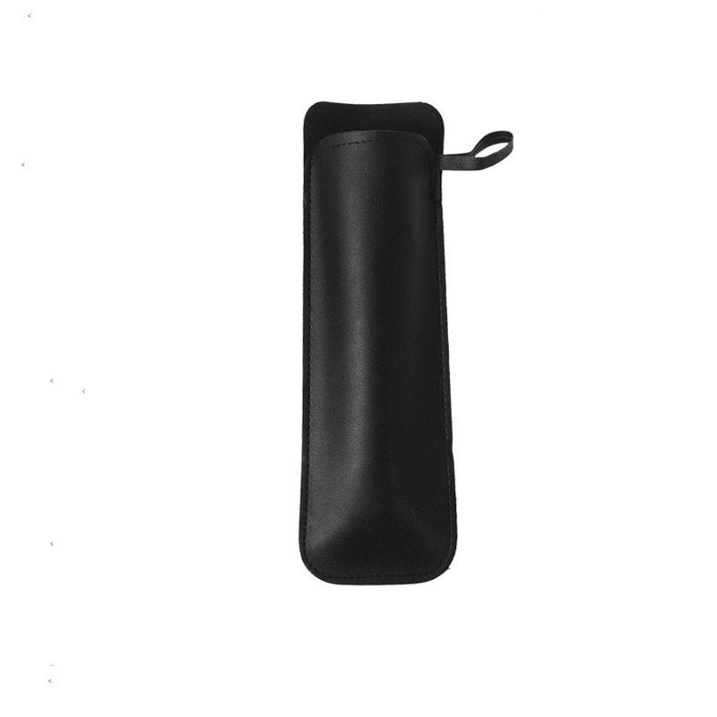 housse en cuir pu noir
