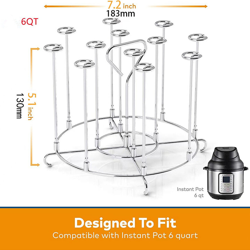 Argent avec 12 brochettes