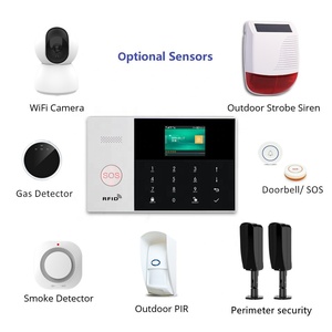 Tuya Smart Life App 993ワイヤレスおよび有線RFID盗難防止セキュリティシステムWiFiGSMホームアラームシステム (ドアモーションセンサー付き) - Product Image 4