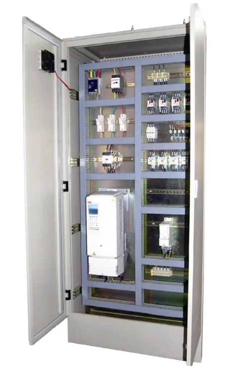 Armadio di controllo elettrico PLC set completo di quadro di controllo di automazione a bassa tensione
