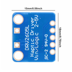 Modulo DRV2605L Haptic motore Driver modulo cicalino Vibration Controller scheda di sviluppo strumenti per Arduino DC 2 -5V