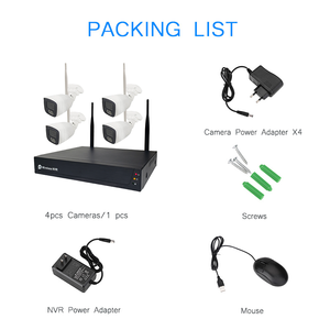 3MP 8ch 4ch kit wireless NVR bullet cctv telecamera di sicurezza set wifi sistema di telecamere di sorveglianza della rete - Product Image 3