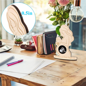 Bé Đầu Tiên Hình Ảnh Siêu Âm Khung Sonogram Khung Gỗ Mang Thai Khung Ảnh Bé - Product Image 6