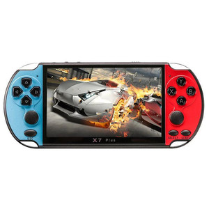 X7บวกคอนโซลเกม X7เกมมือถือคอนโซลวิดีโอเกมเกม X7บวก5.1นิ้วคอนโซลเกมมือถือ