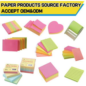 卡迪西批发定制记事本学校彩色记事本办公室蝴蝶便签 - Product Image 6