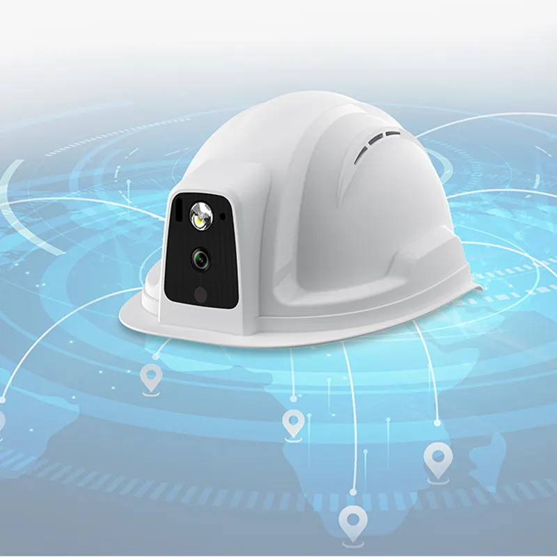1080hd 비디오 5g 4g 스마트 산업 광업 보안 스마트 헬멧 gps 카메라