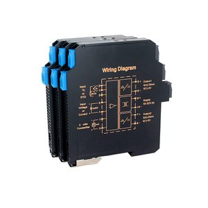 Acondicionador de señal de 4-20ma, aislador de señal de entrada analógica, convertidor de señal, 1 entrada, 2 salidas, gran oferta