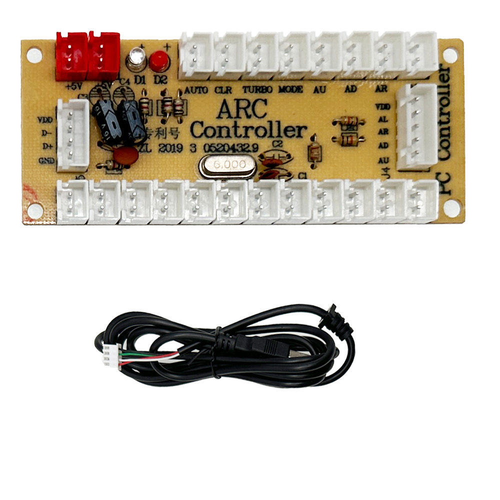 Yellow 1pcs Single PCB with usb