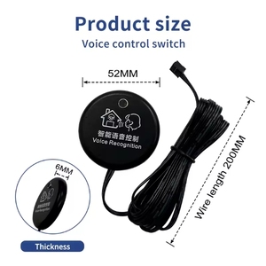 Smart Home 12v Voice Recognition Device Intelligent Light Control <strong>Switches</strong> Inductive <strong>Switch</strong> for Cabinet and Mirror - Product Image 5