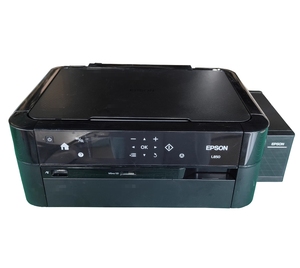 爱普生L850 A4 6 wifi彩色墨水罐多功能照片文档贴纸打印扫描件3合一喷墨打印机 - Product Image 1