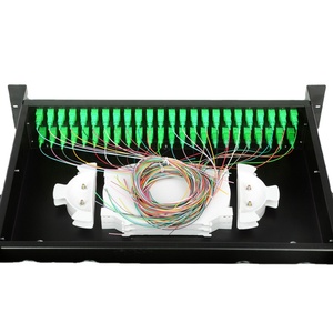 APT质量好，价格19英寸1U ODF 24端口48端口SC光纤配线架接线盒 - Product Image 1