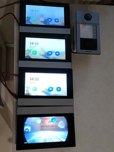 Hikvision Estación interior basada en IP de 7 pulgadas Serie KH6 Pantalla táctil TFT Hik-Connect APP Linux TCP/IP Mensajes de voz - Product Image 4