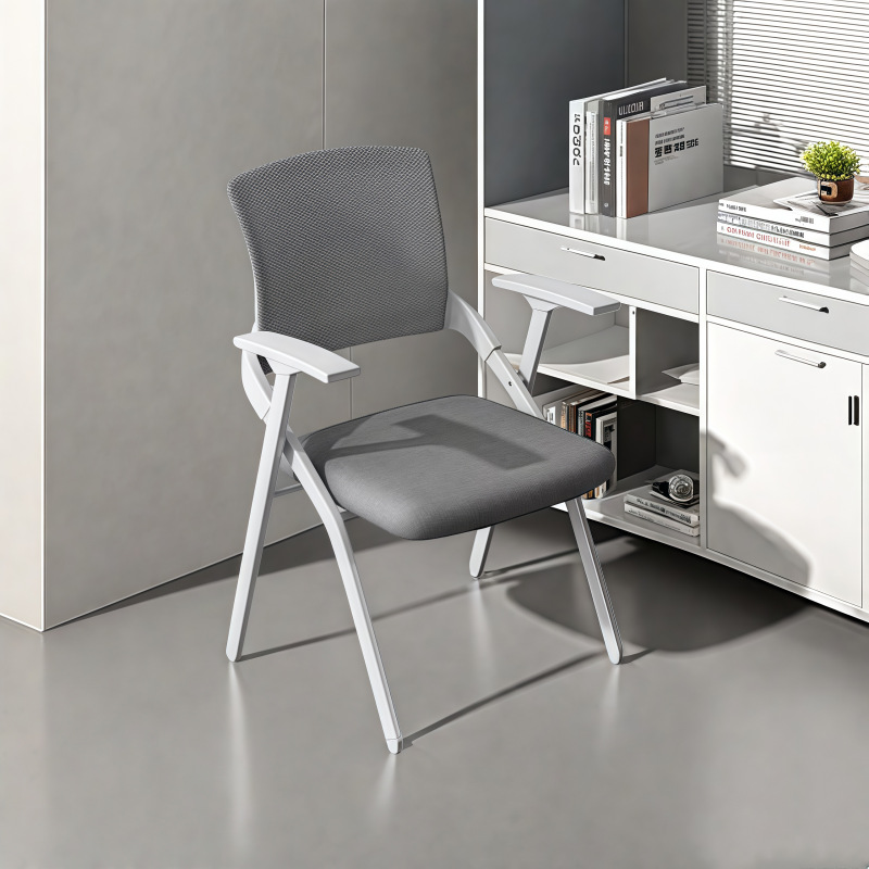 Folding training tables and chairs