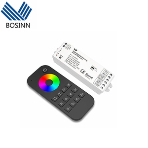 4-канальный светодиодный радиочастотный Контроллер освещения с RGBW/RGB/CCT/затемняющий многофункциональный пульт дистанционного управления светодиодный диммерный переключатель - Product Image 1