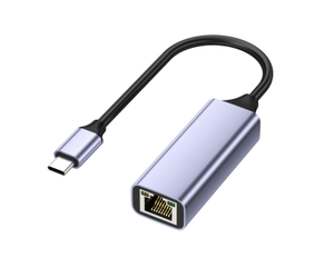 铝合金Usb/TypeC2.0 3.0至以太网适配器USB 3.0网卡RJ45网络端口适配器，LAN (Lan) 10/100/1000 Mbps - Product Image 2