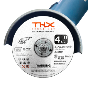 Metal Cutting <strong>Disc</strong> 115/1/22.2 T41 Cutting <strong>Disc</strong> 115 Bf Black Double Net Shanghai Cutting Steel <strong>Disc</strong> with Free Sample - Product Image 1