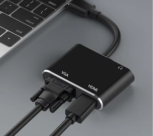 1080P USB 3,0 a HDMIVGA sin controlador Multi-Display 2 en 1 USB A Adaptador de monitor dual - Product Image 5