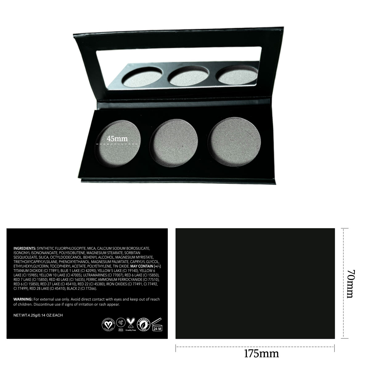 Nouveau Blush Palette-noir-3