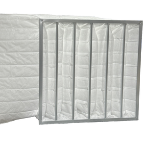 Nhà Máy Bán buôn F5 F7 F8 Pocket BAF lọc cho hệ thống HVAC 24x24 & 12x24 công nghiệp và thương mại sử dụng bộ lọc không khí ứng dụng - Product Image 1