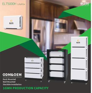 LiFePO4 48V 100Ah <span class=keywords><strong>200A</strong></span>太阳能锂电池组5kWh 10kWh太阳能系统可堆叠储能电池