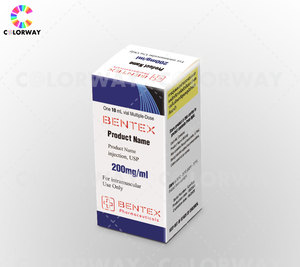 OEM özel ilaç yapışkanlı etiket çıkartmaları 3ml 5ml 10ml 20ml ilaç ilaç flakon etiketleri ve kutuları - Product Image 1