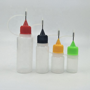 In Stock Wholesale <strong>5ml</strong> 10ml 50ml Empty <strong>Pe</strong> Plastic Squeezable <strong>Dropper</strong> Liquid <strong>Bottle</strong> with Needle Tip Cap - Product Image 1