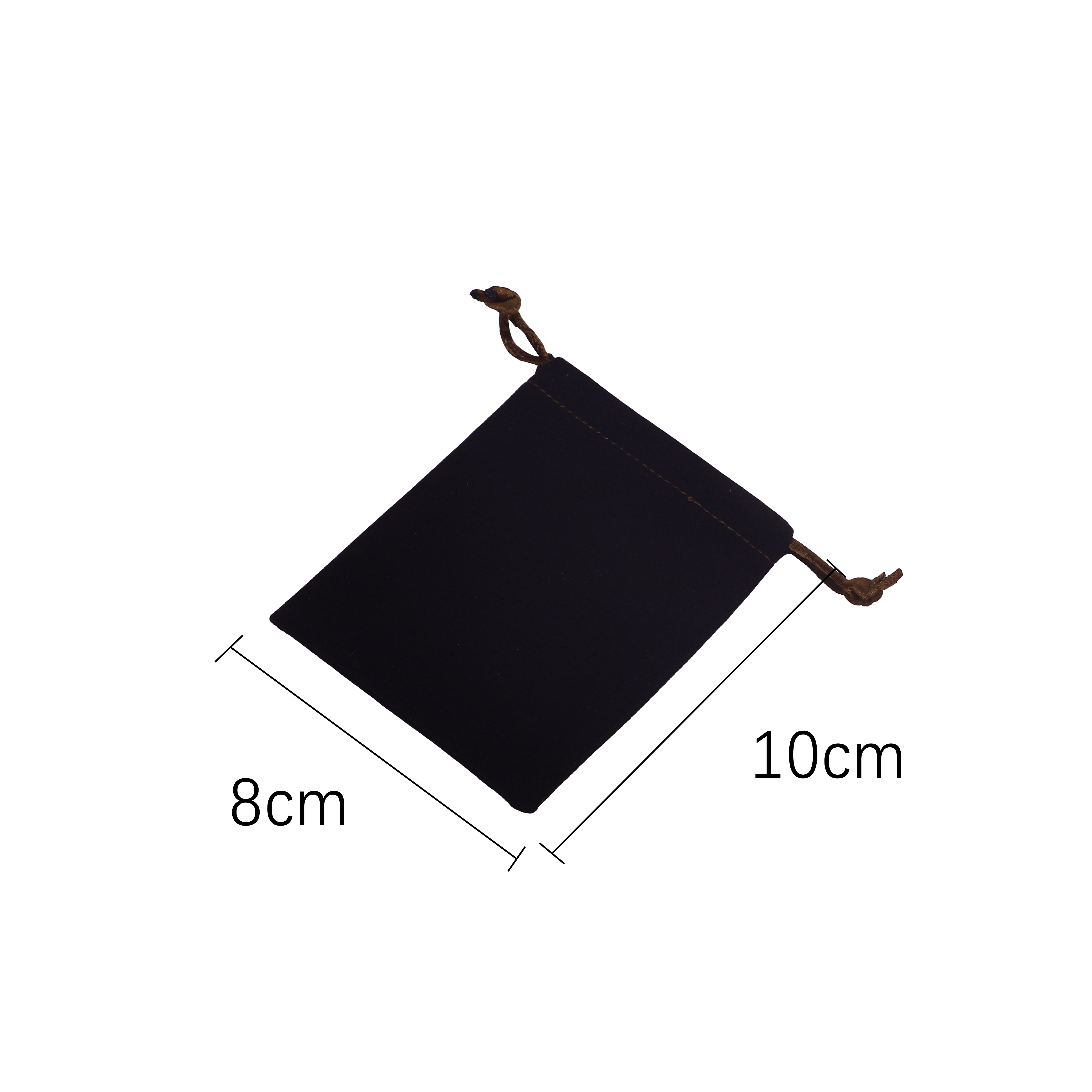 Black Drawstring Pouch